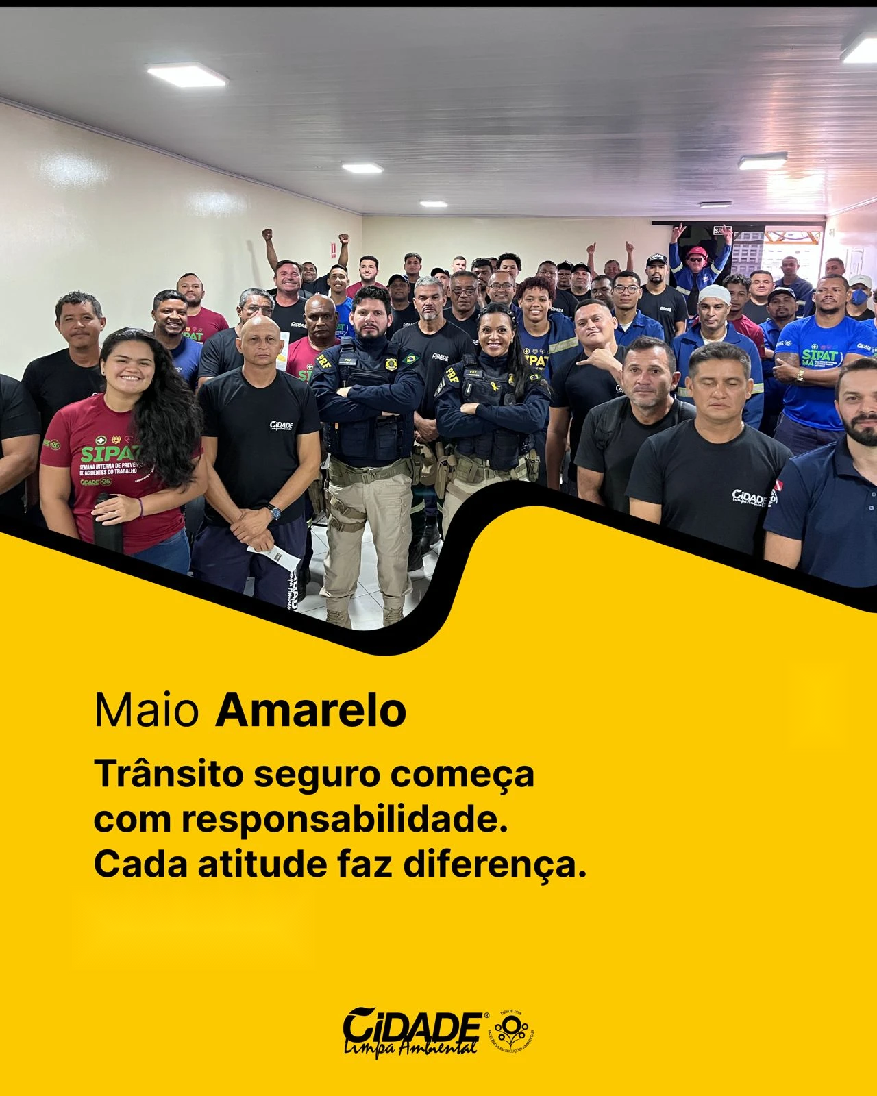 Maio Amarelo – Trânsito seguro começa com responsabilidade