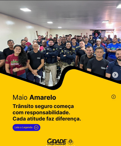 Maio Amarelo – Trânsito seguro começa com responsabilidade