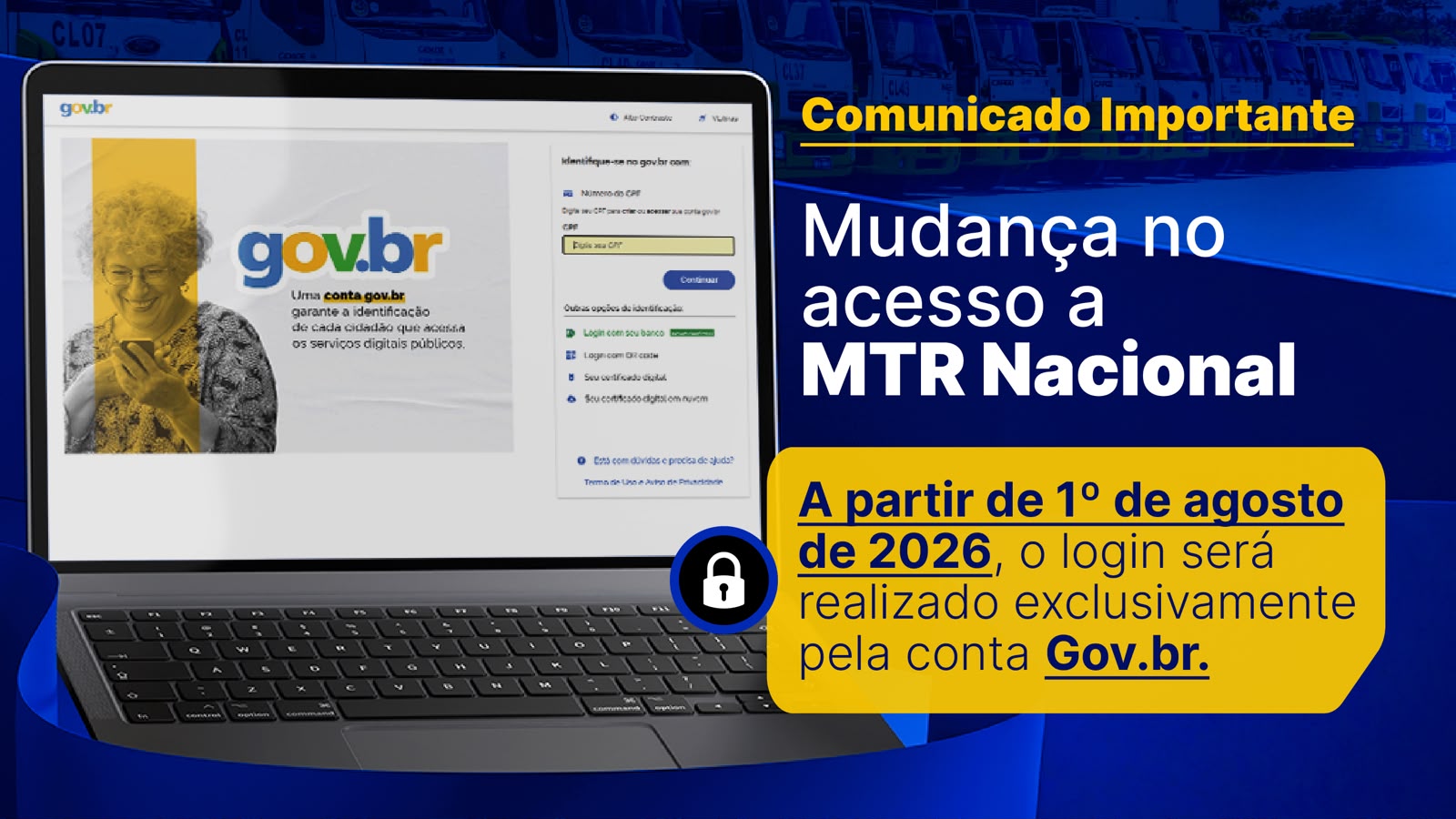 Mudanca no acesso a MTR Nacional